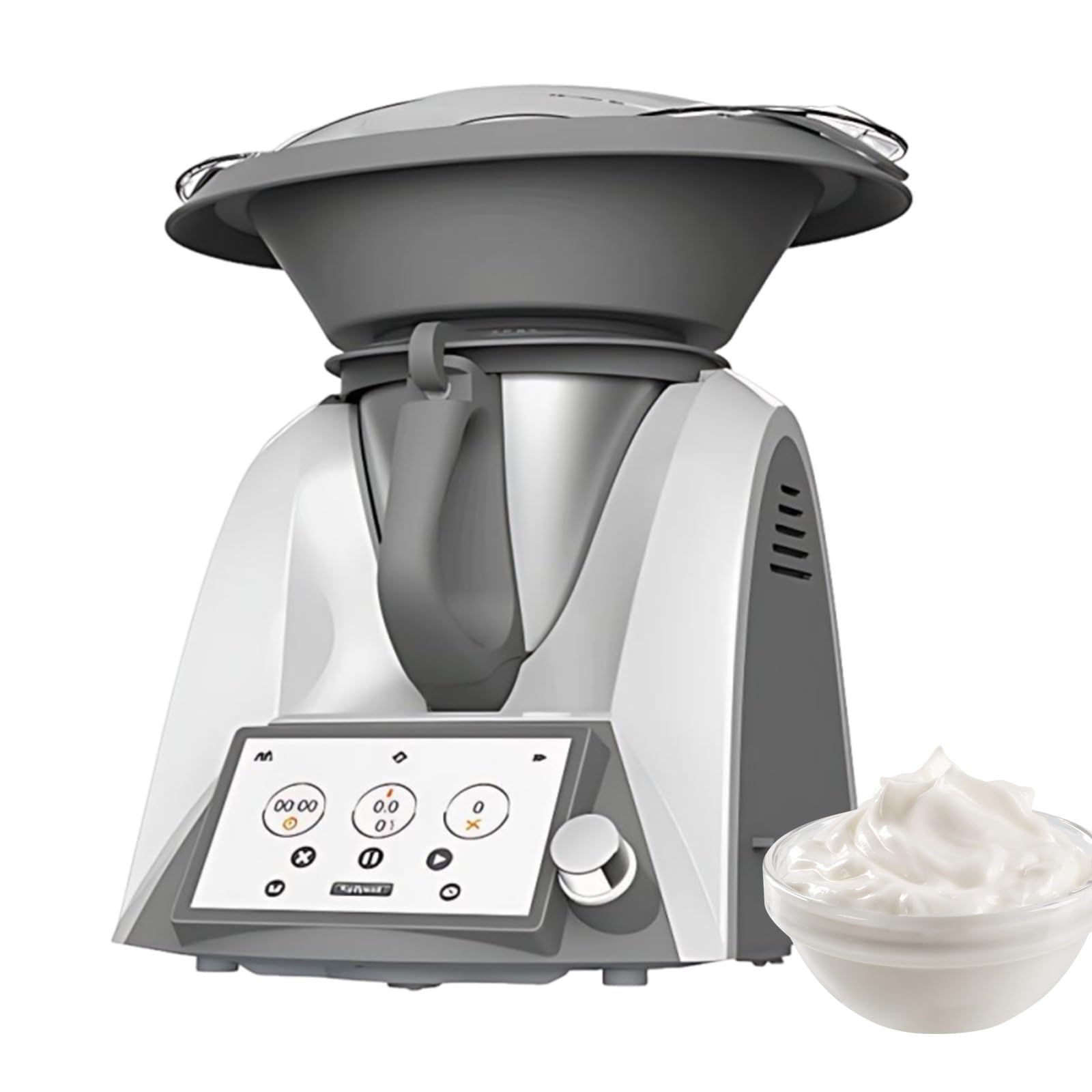 Versión Mejorada 2026 Robot De Cocina Multifunción con Recetas Guiadas, Robot Cocina para Familias 3L, Multicocina con WiFi Y Pantalla TFT 7", Autolimpieza Y Fácil Mantenimiento