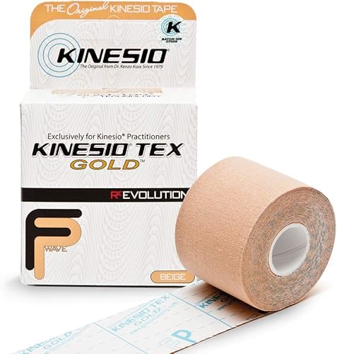 Vendaje de apoyo para articulaciones de Kinesio Tex Gold., Beige, 1, 1