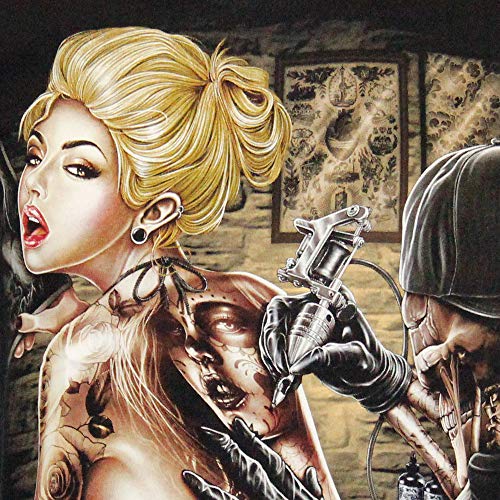 Rock Eagle Maglietta Unisex Donna Uomo in Cotone