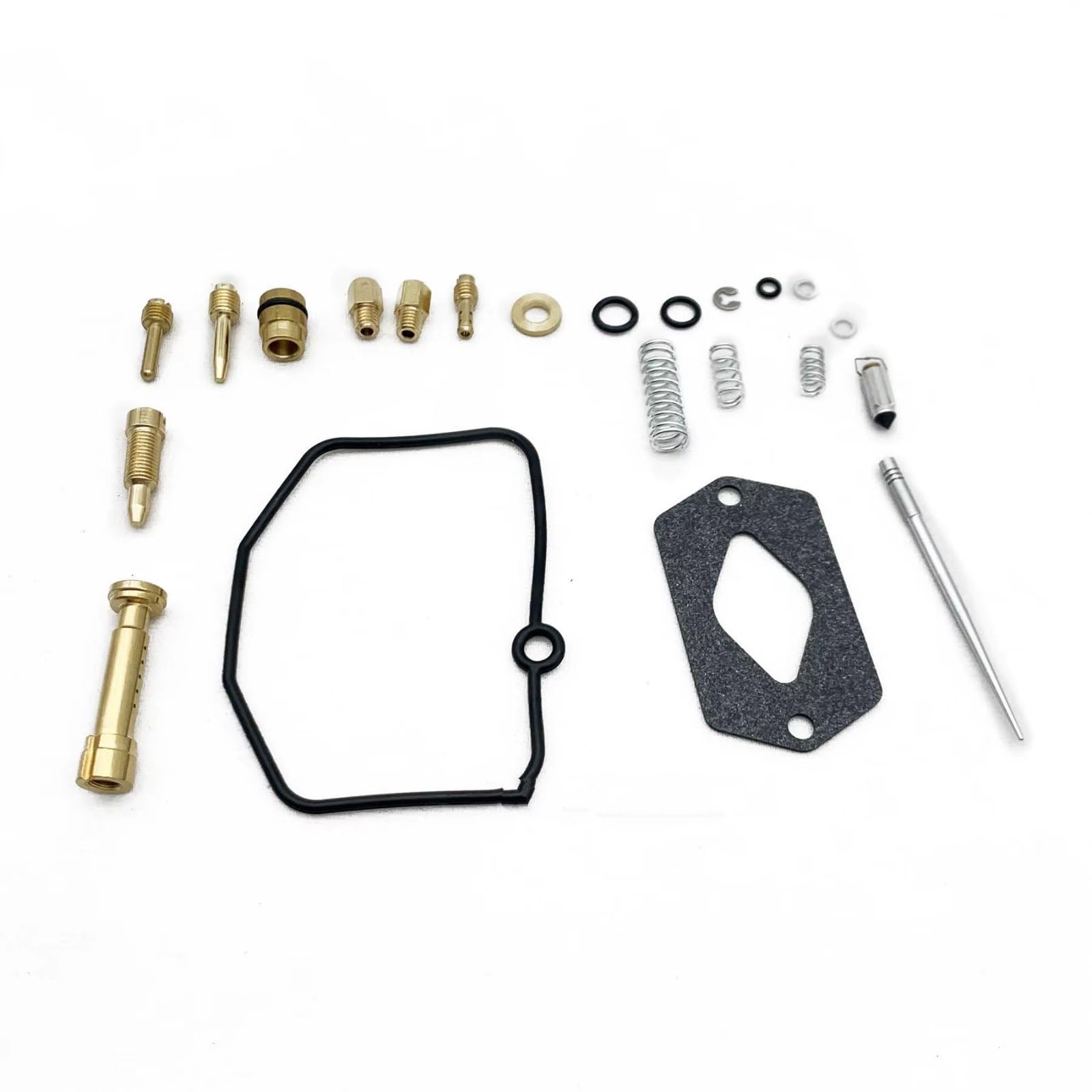 Kit Carburador Compatible Con Yamaha Para DT125RR 1996 1997 1998 1999 Flotador Válvula Aguja Carburador Motocicleta Kit Reconstrucción Asiento Junta Tórica(1set)