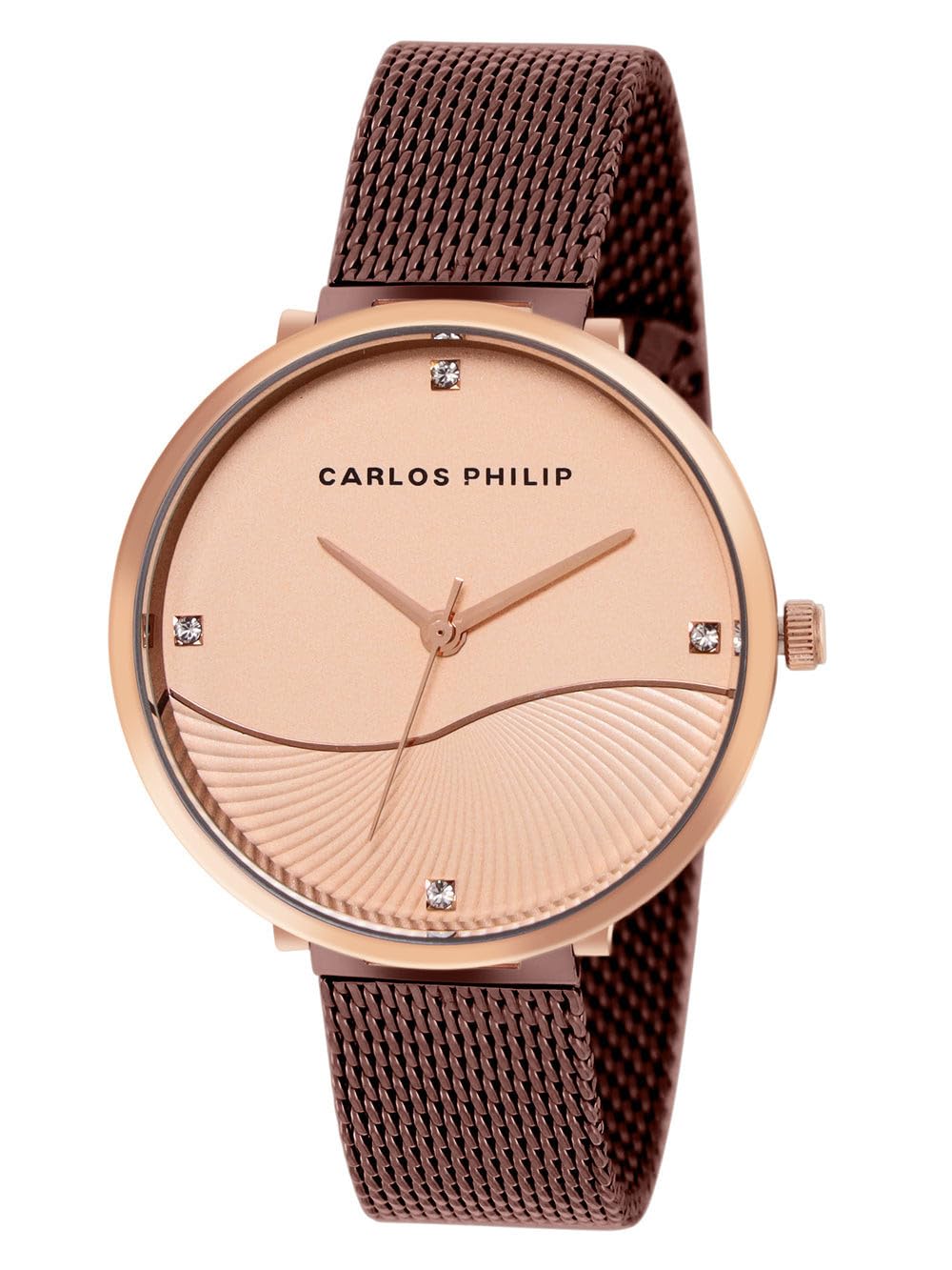 Carlos Philip Womens Analog Watch - Stylish with Stainless Steel (B0D9YF969X) Amazon Price History, Amazon Price Tracker