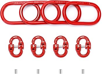 Amazon.com: QWORK Chain Link Connectors Set, 4 Set 3/8