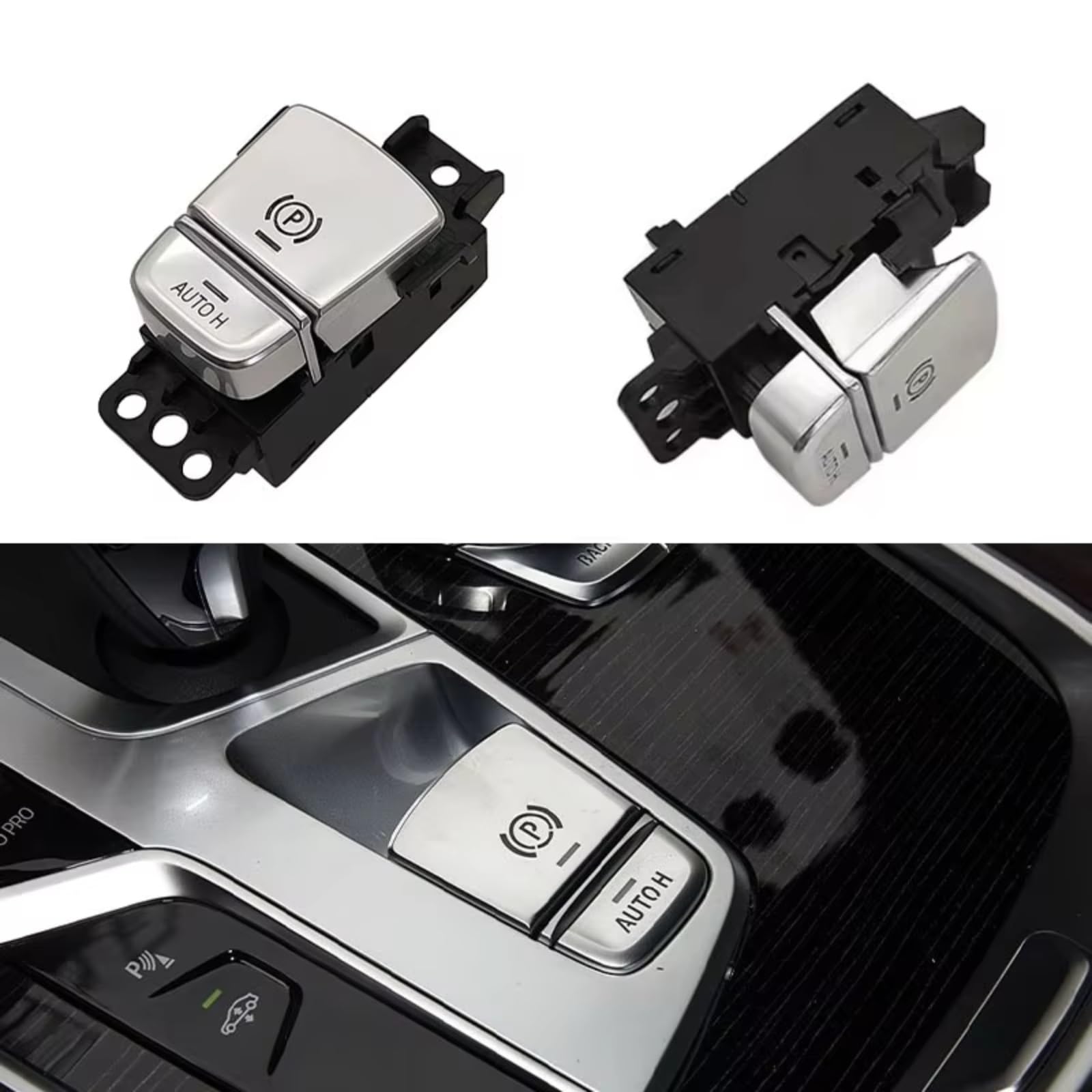 Interrupteur de frein Compatible Avec G12 2016-2022 OEM: 61316819981 Bouton De Commande De Stationnement Frein À Main De Voiture Accessoire