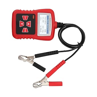 Battery Test Meter, Portable 12V Auto Accessories Battery Analyzer for Yachts for Boats for Cars for Motorcycles