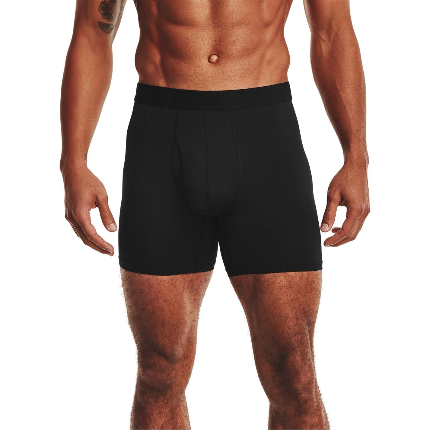 Under Armour UA Tech 22.9 cm Boxerjock, Czarny (001)/czarny, 3XL