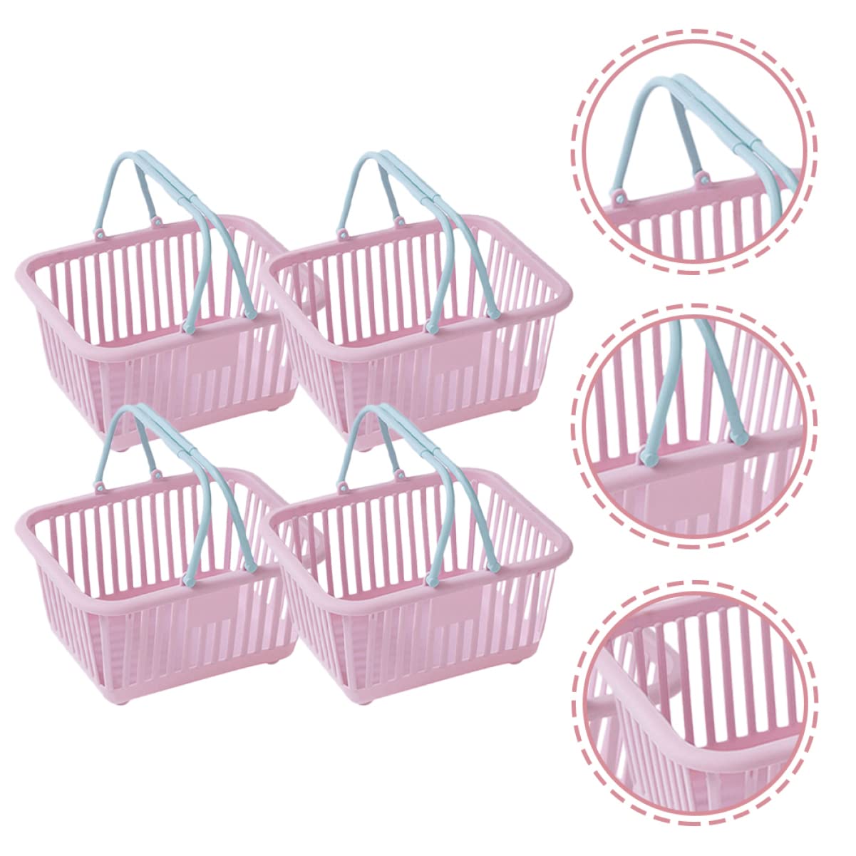 Rangement de Fournitures de Nettoyage 1ensemble Plastique Gris Foncé pour Usage Domestique Rectangulaire