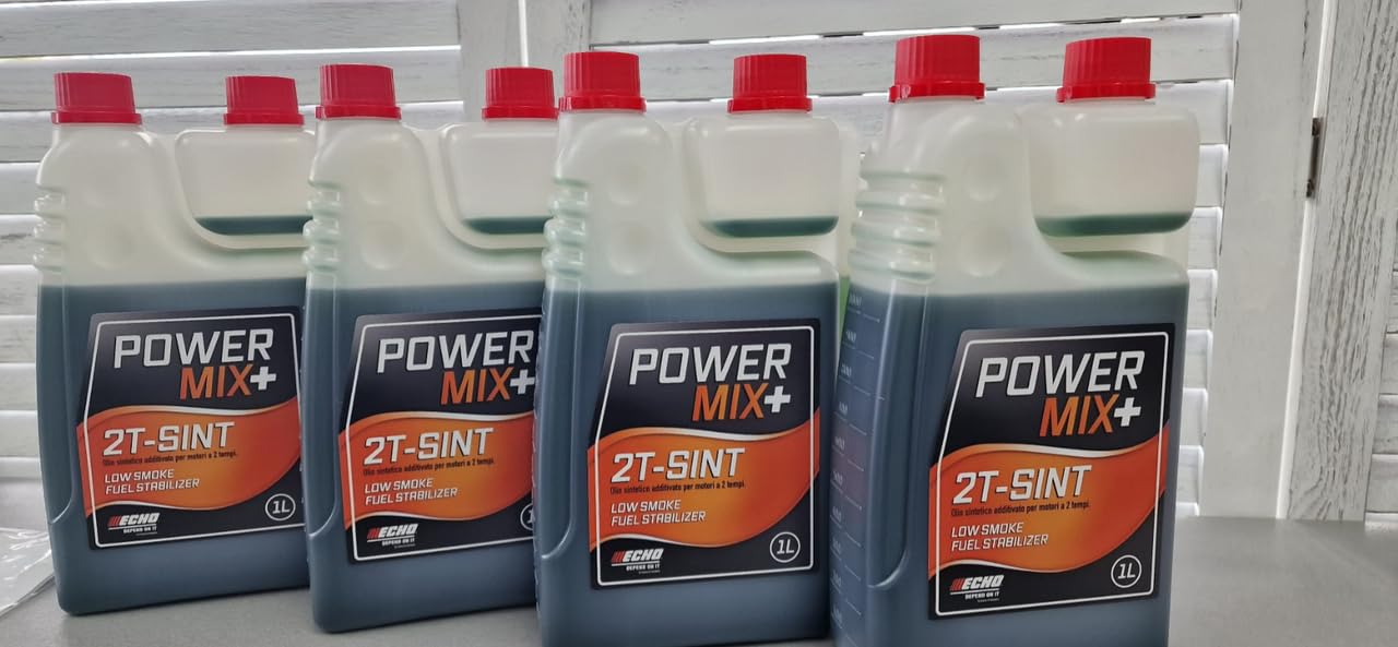 4 litros Aceite mezcla ECHO sintético PowerMix+ Motores de 2 tiempos-Uso profesional