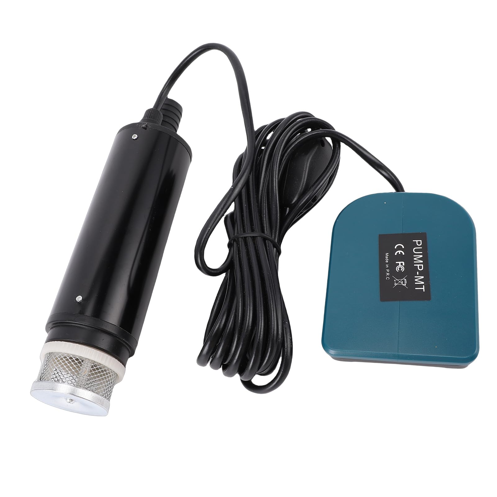 Bomba de Agua para Drenaje, Bomba Sumergible de Aguas Residuales 500GPH 50mm x 180mm para Piscina Estanque Pozo y Lavado de Coche
