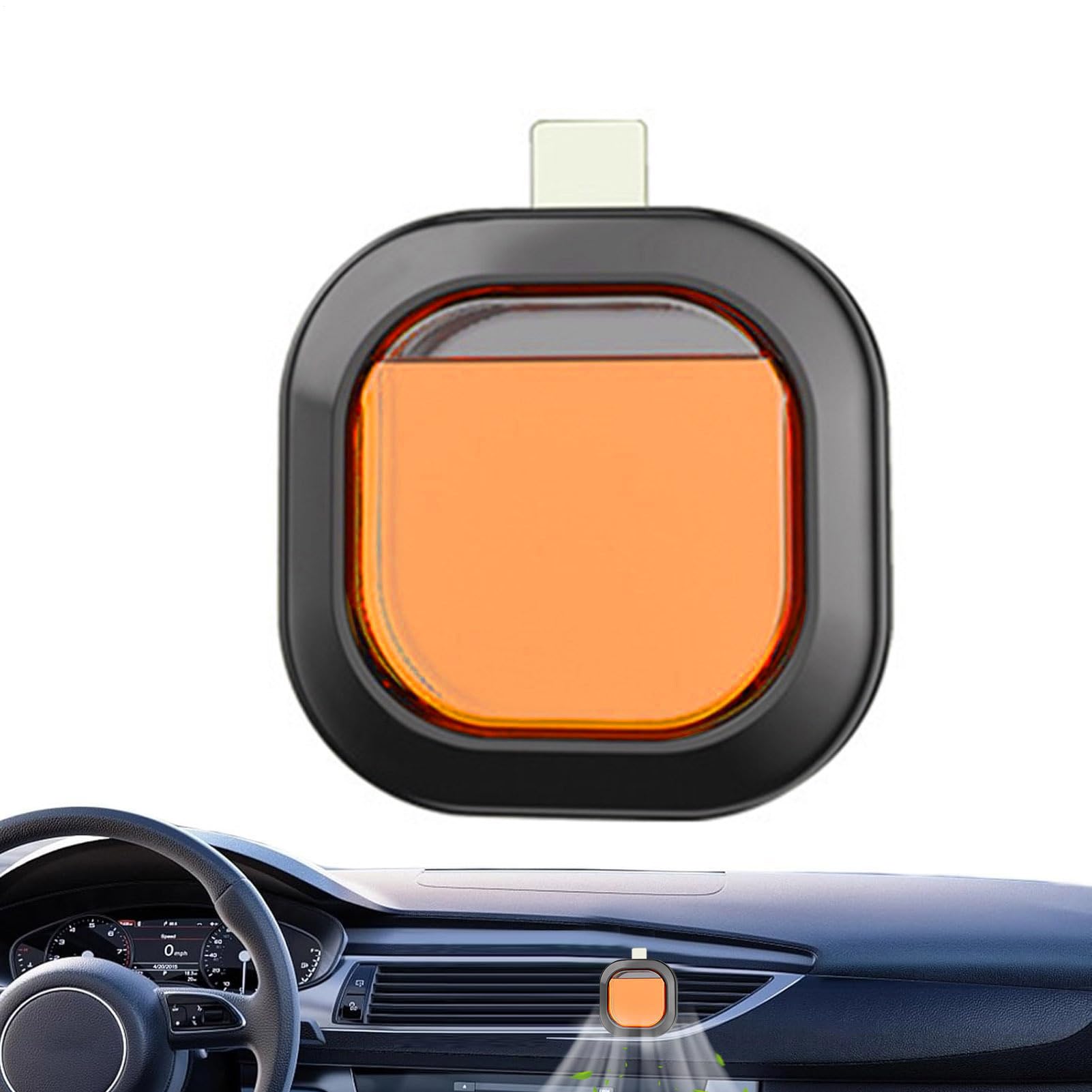 Diffusore Di Oli Essenziali E Profumo Da Auto Profumatore D'Aria | Per Ornamenti Interni Auto Diffusore Oli Lunga Durata Mini Clip Bocchetta Regolabile Aromaterapia Profum