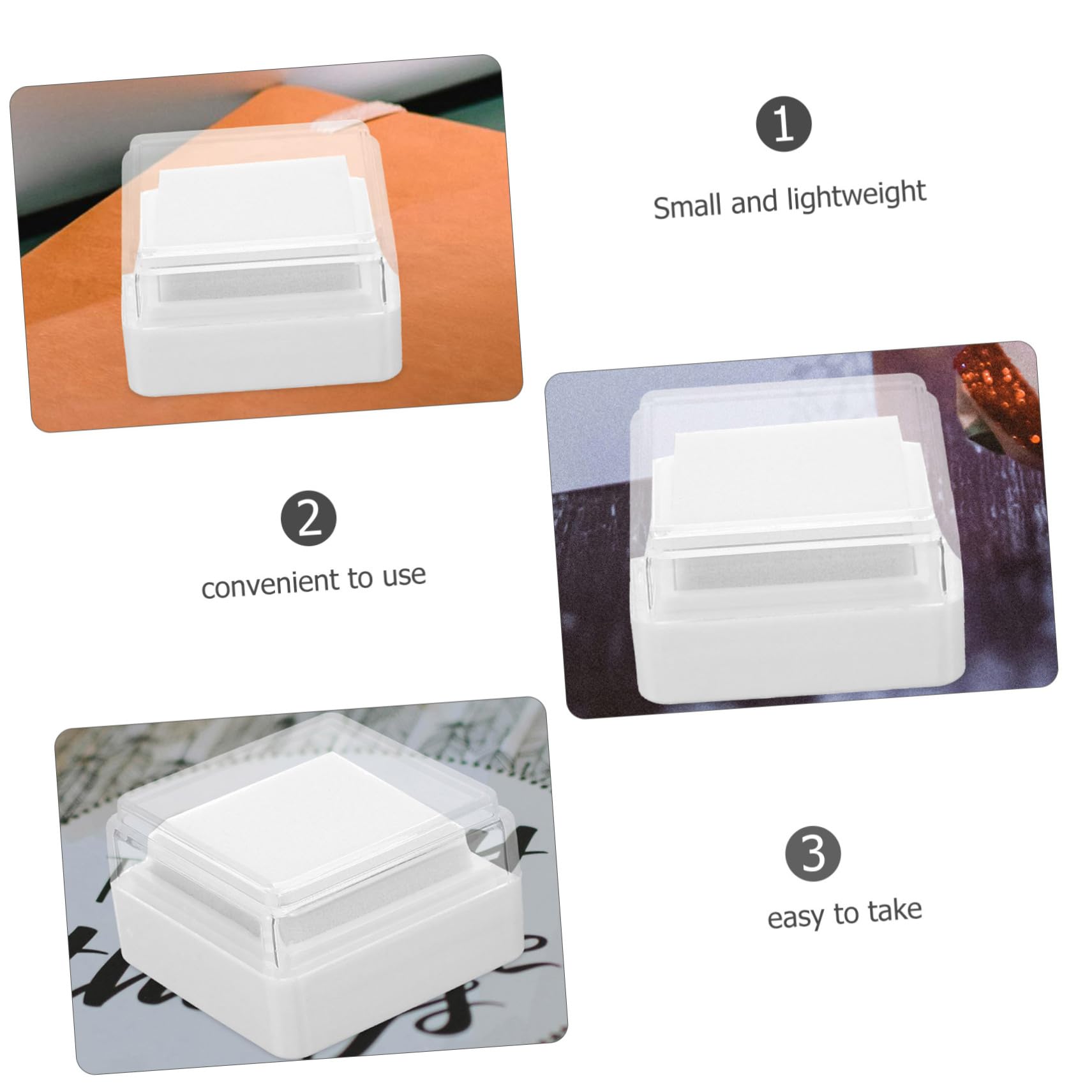 VILLCASE 25pezzi Cuscini Inchiostratura Per Timbri Tamponi Per Per e Scrapbooking Resistente