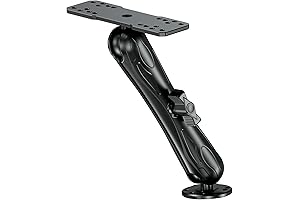 Garmin 93sv Transducer Mount: Heavy-Duty Aluminum Alloy Fish Finder Mount for Enhanced Durability and Stability