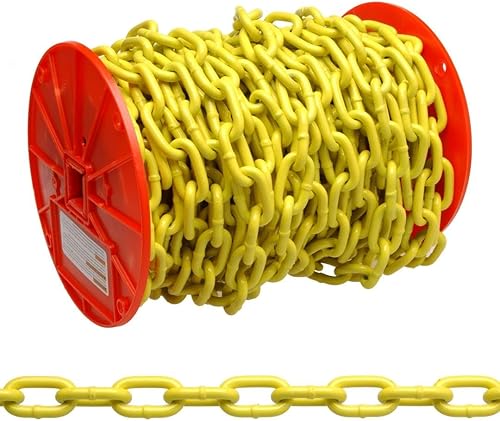 3/16-In. Yellow Polymer Proof Coil Chain