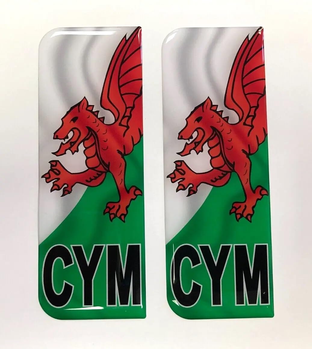 number plate origin ev stickers domed resin gel uk