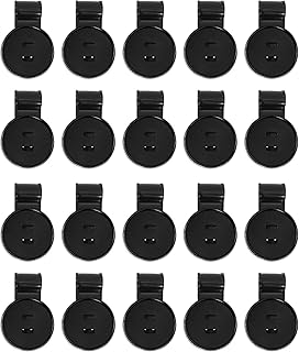 Amagogo Clipes de pano de sombra, clipes de rede de sombra, à prova de vento, braçadeira de toldo, suporte de ilhó rede de sombreamento, clipes fixos, fivela de fixação para acampamento ao ar