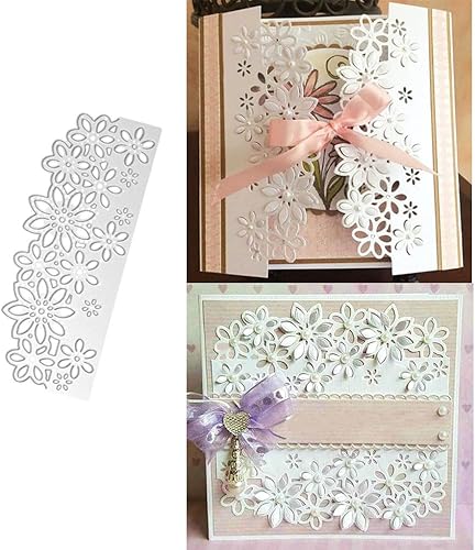 Miniatura 7 de Troqueles para álbumes de recortes, troqueles de corte de metal con marco rectangular para hacer tarjetas, plantilla de perforación de manualidades