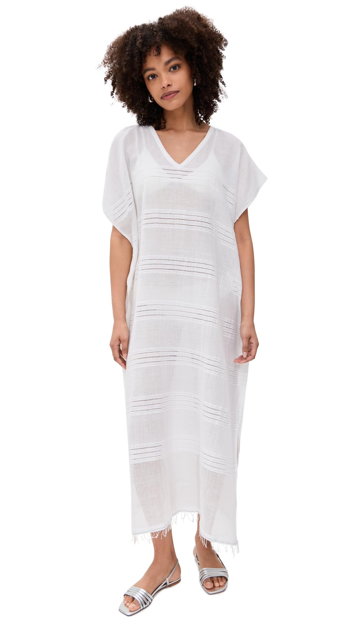lemlem Womens Abira Classic Caftan