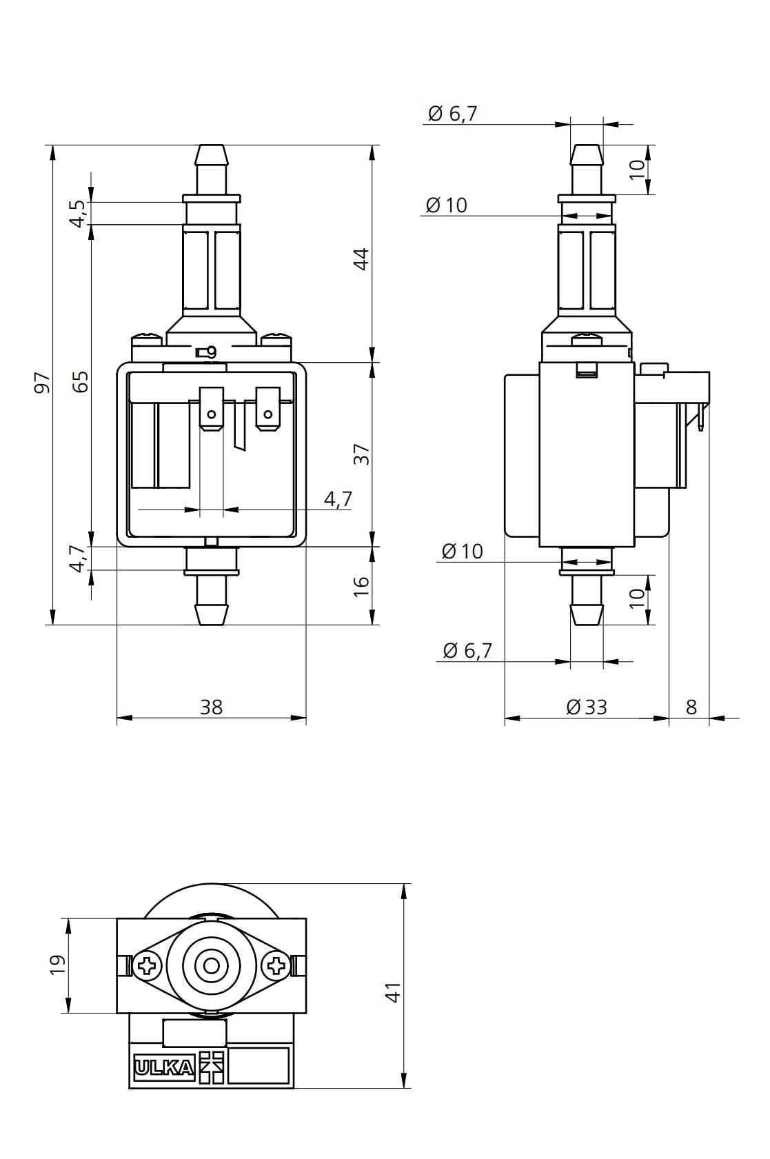 Pompa MODEL HF 230 V, 22 W, 996510063295