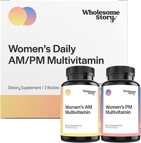 Multivitamínico diario biodisponible prémium para mujeres con hierro, folato, calcio, omega-3 DHA y vitamina D  100% de vitaminas esenciales para