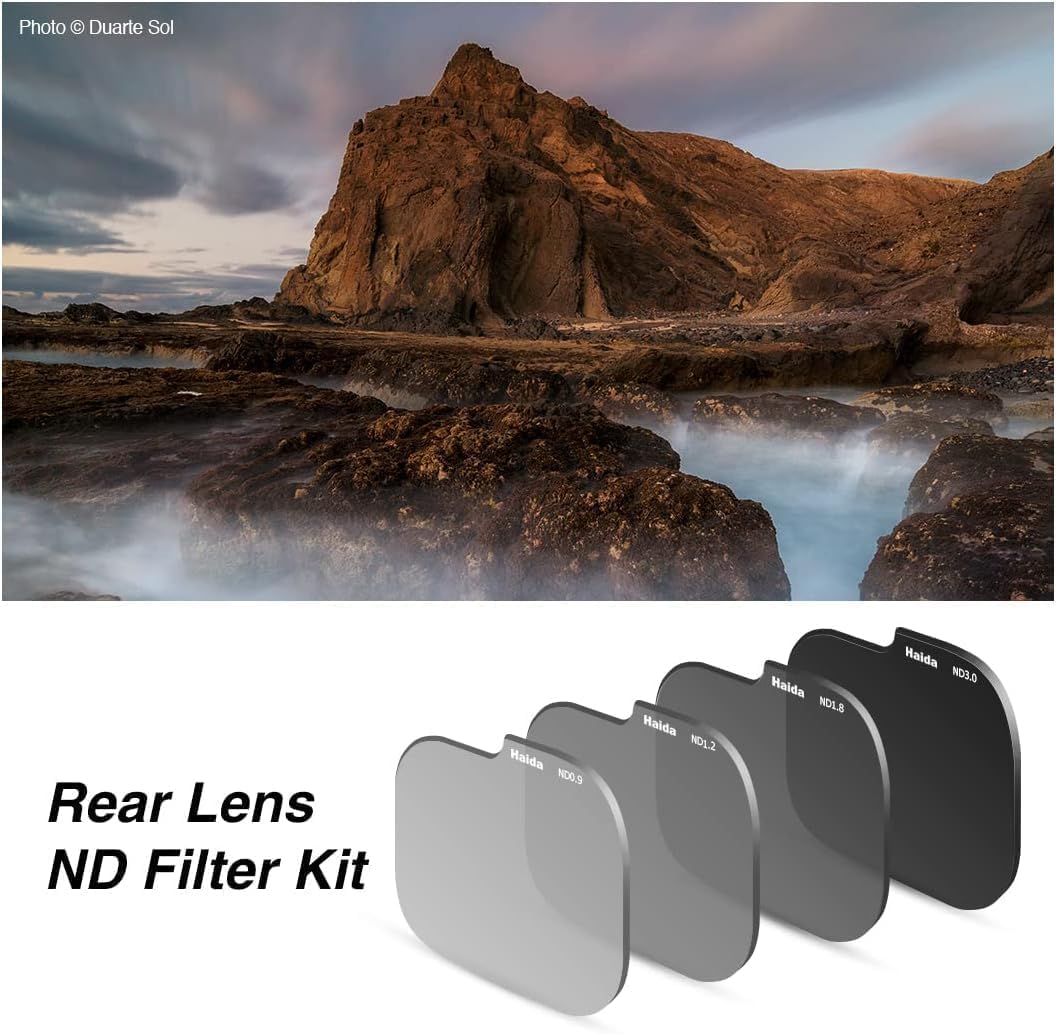 Haida Rear Lens ND Filter Multicoated Optical Glass Water and Oil Resistant Nano Coating (Rear Lens 4 ND Filter Kit)