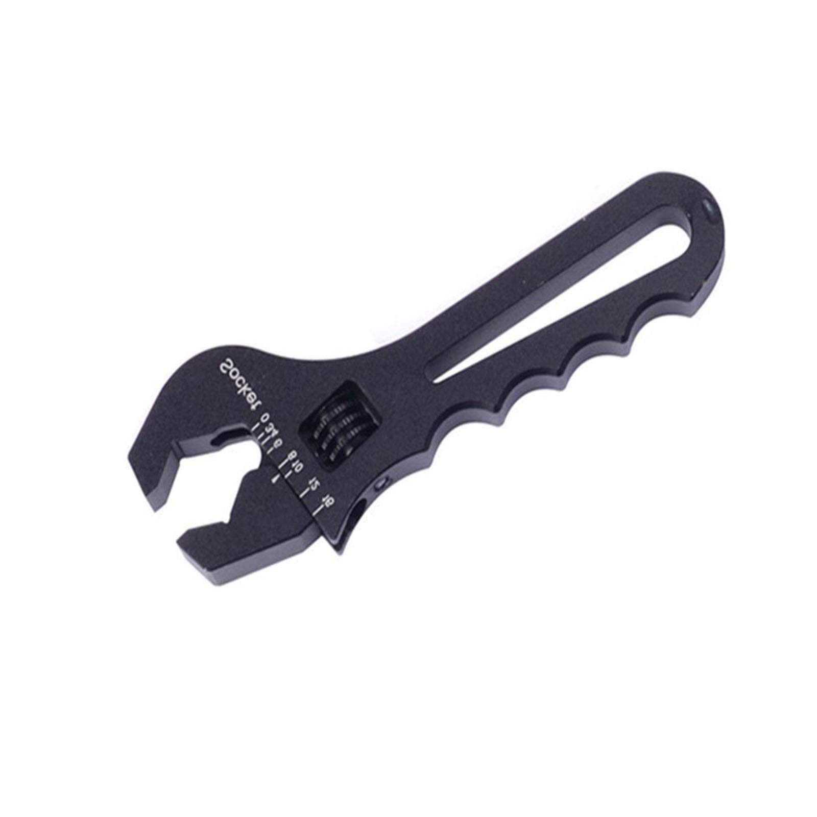Llave ajustable ajustable ajustable de aleación de vástago multifuncional herramienta de mano de baño para apretar o aflojar tuercas y pernos
