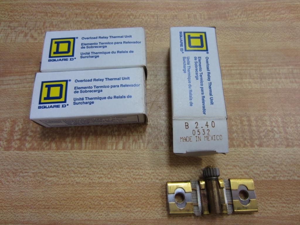 Square D Heater Element Chart