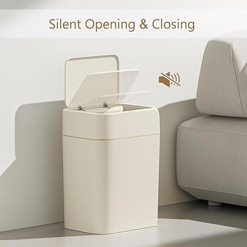 Miniatura 6 de ELPHECO Bote de basura 6115 6116 (3.5 galones crema)