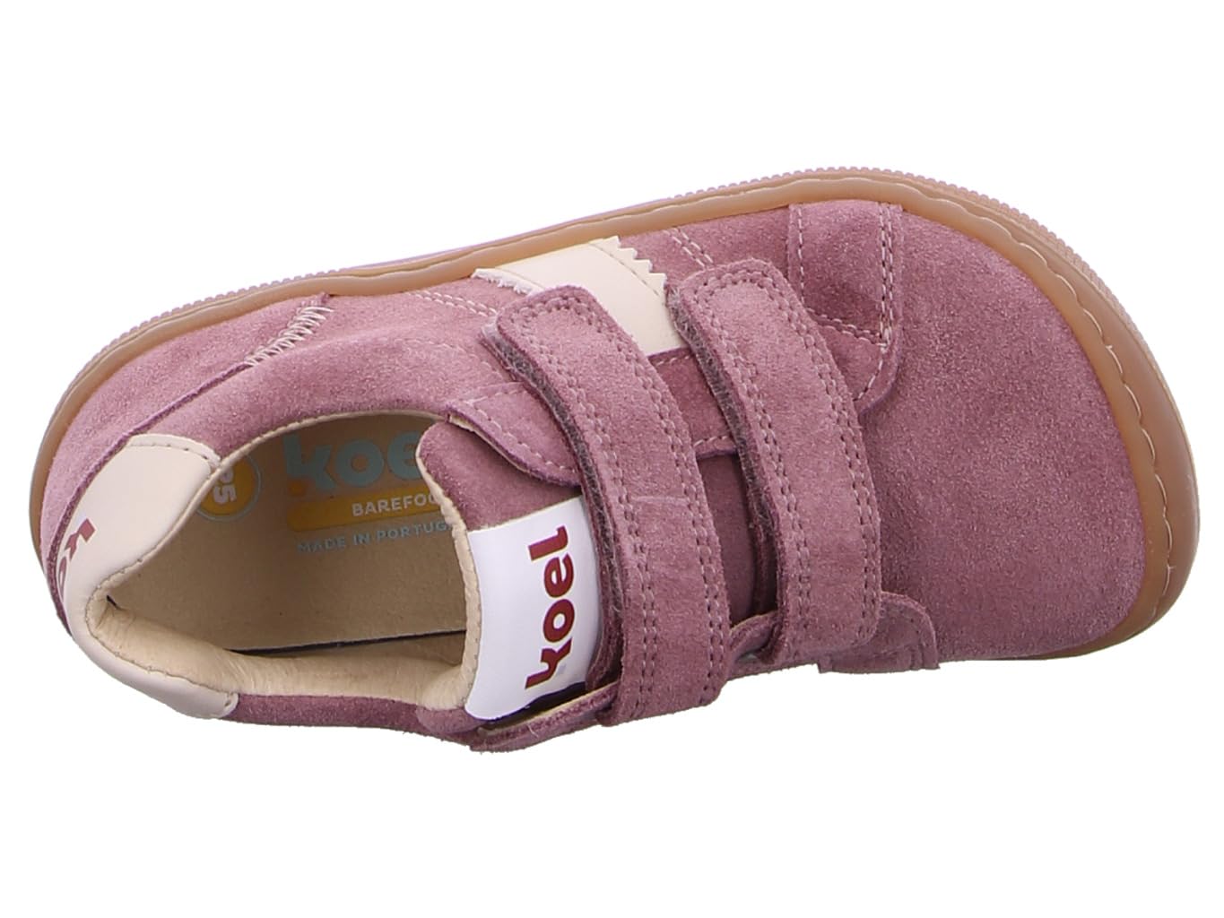 KOEL Barefoot Kinder Sneakers Denis Suede 3.0 Old pink