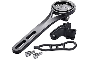 Dymoece Out Front Bike Computer Mount for Wahoo Elemnt, Bolt, Mini, GoPro, Lights