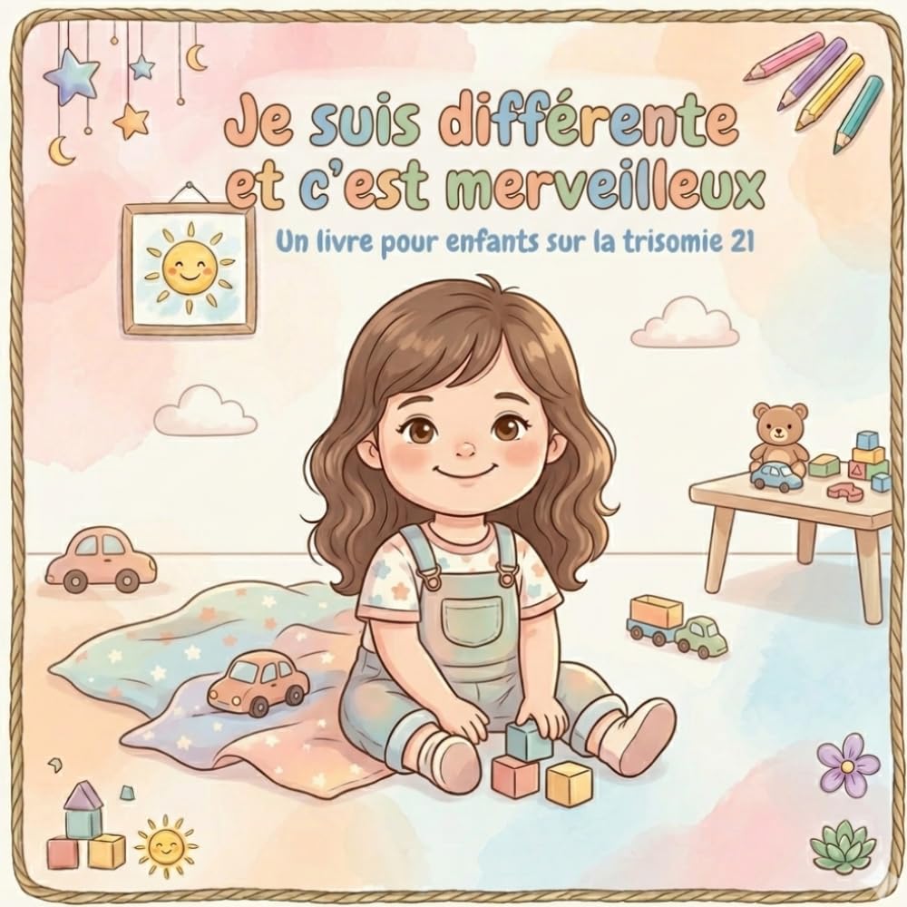 Je suis différente et c'est merveilleux: un livre pour enfants sur la trisomie 21