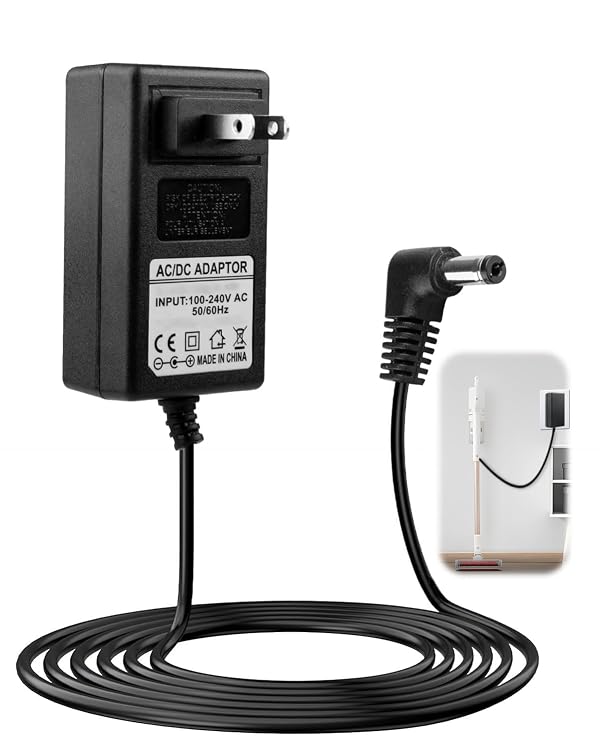 28.8V 0.8A Charger Replacement for Shark Vertex Vacuum DK33-288080H-U, 6.15FT Cordless Vacuum Cleaner Adapter Power Cord Replacement for Shark IZ440H IZ800 IZ482H IZ483H IZ682H IZ662H by Uelkr - Image 7