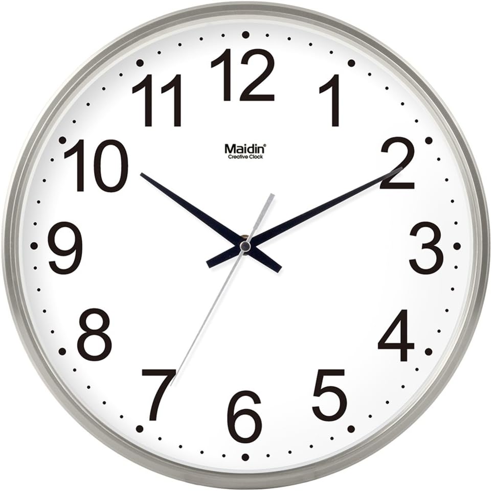 round the living room ideas wall clock/ Office clock/Simple and modern family silent quartz-I 8inch