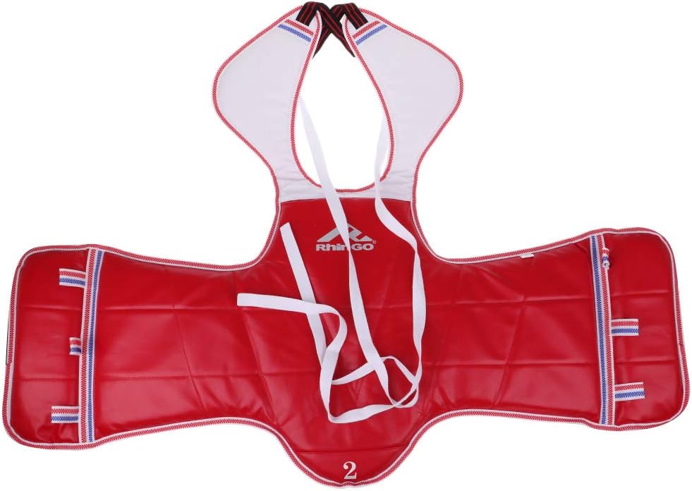 Baosity Unisex Taekwondo Chest Guard Martial Art Chest Body Protector Vest Armour for MMA, Muay Thai, Boxing, Sanda, Training and Competition : Sports & Outdoors