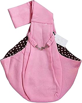 Amazon ふく福 両手 ペットキャリーバッグ 小型犬猫スリング犬抱っこひもバッグ 斜めショルダーバッグ抱っこ紐 飛び出し防止用 ワンちゃん 抱っこ散歩 愛犬病院に連れ 6kgまでの耐久性 ピンク ふく福 キャリーバッグ スリング 通販