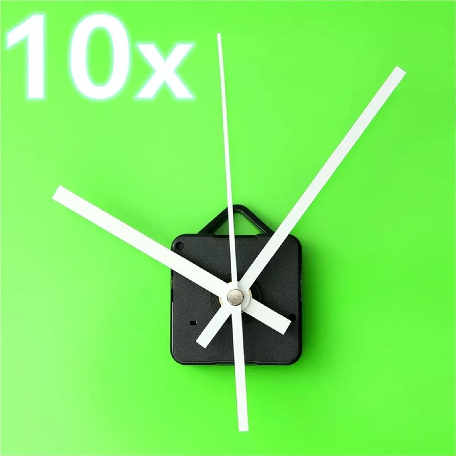 10 Pezzi Lancette del Mandrino con Movimento Silenzioso Dell'orologio