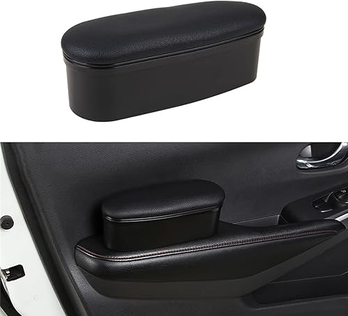 Ajxn 1 PC Adjustable Car Armrest Car Armrest Support Elbow Wrist Rest Pad Car Armrest Extender Auto Console Storage Organizer Fit for Most Car