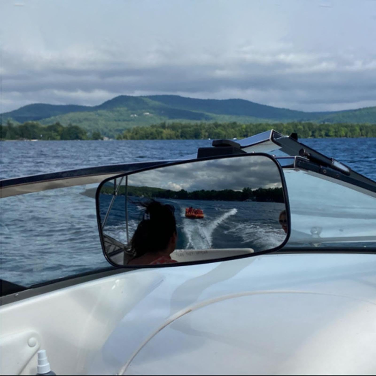 Boots-Rückspiegel - Klemmbar & Groß Für Mehr Sicherheit Auf Dem Wasser