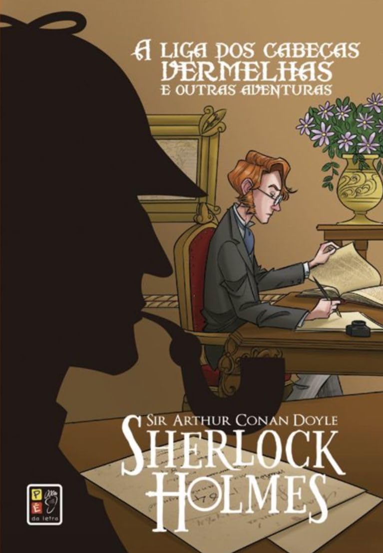 Pe Da Letra, Sherlock Holmes - a Liga dos Cabeças Vermelhas - Capa