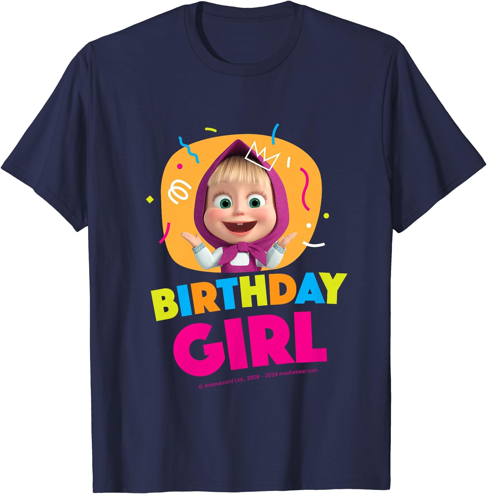 Masha and the BearBirthday Girl #2 T-Shirt
