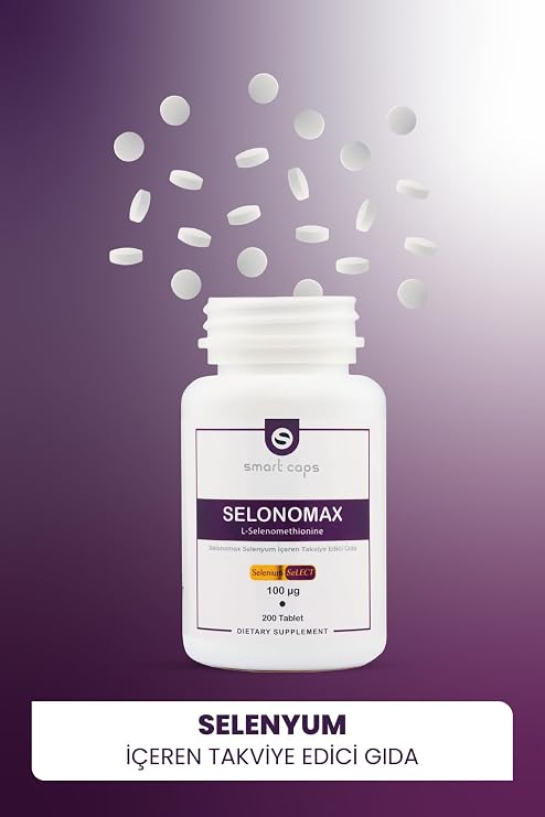 Smart Caps Selonomax Selenium 200 Tablets