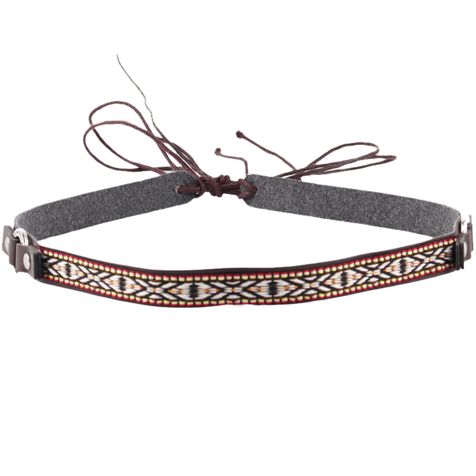 Hat Bands for Cowboy and Cowgirl Western Accesories for Men and Women Leather Style Hat Belt Band