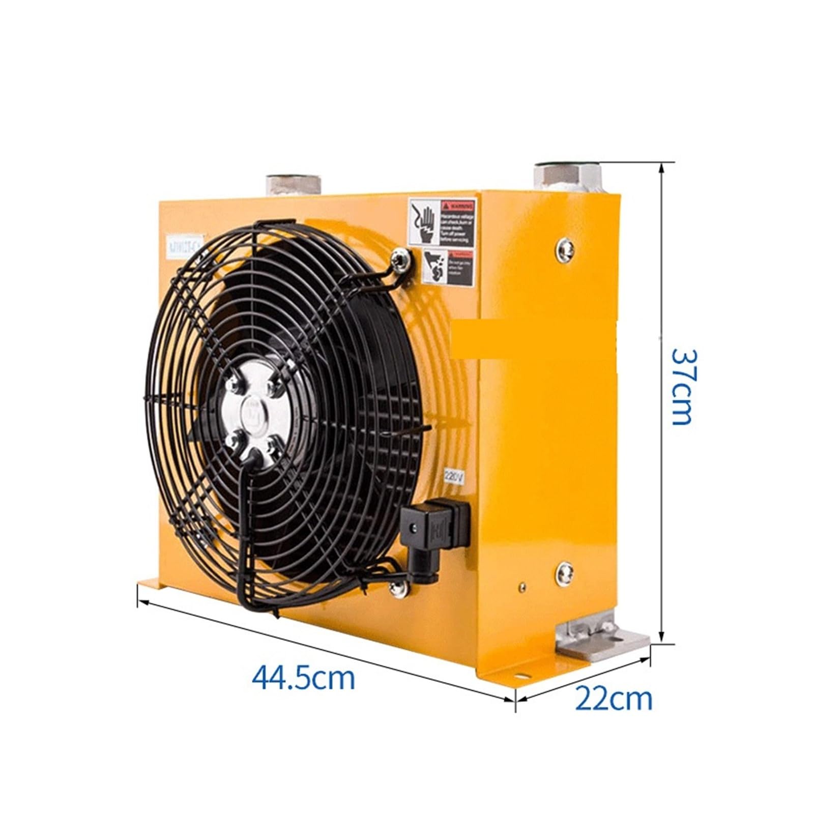Intercambiador de calor AH1012T de 100 l/min, enfriadores de aceite, compresor de aire de aluminio, enfriador de aire Rendimiento alto(220)