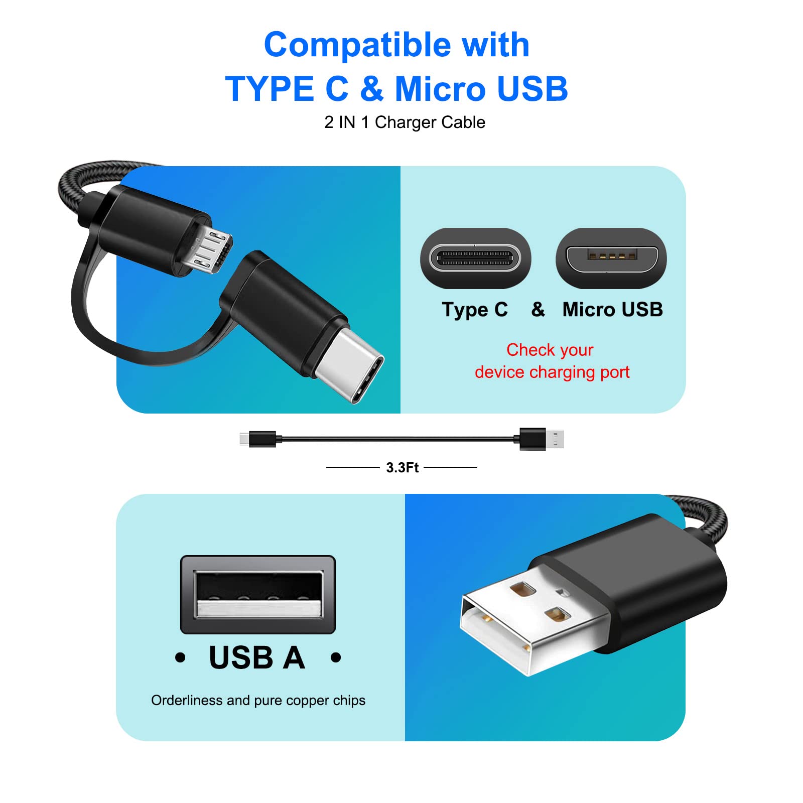 Amazon.co.jp: Bose USB C & マイクロ充電器 充電ケーブル