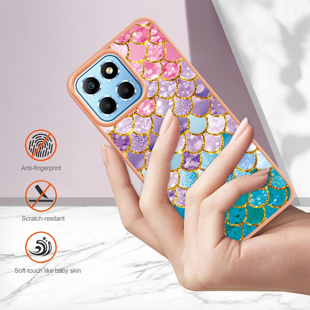 Coque Huawei Honor X8 5G / X6 / 70 Lite - Silicone TPU Anti-choc - Motif Léopard