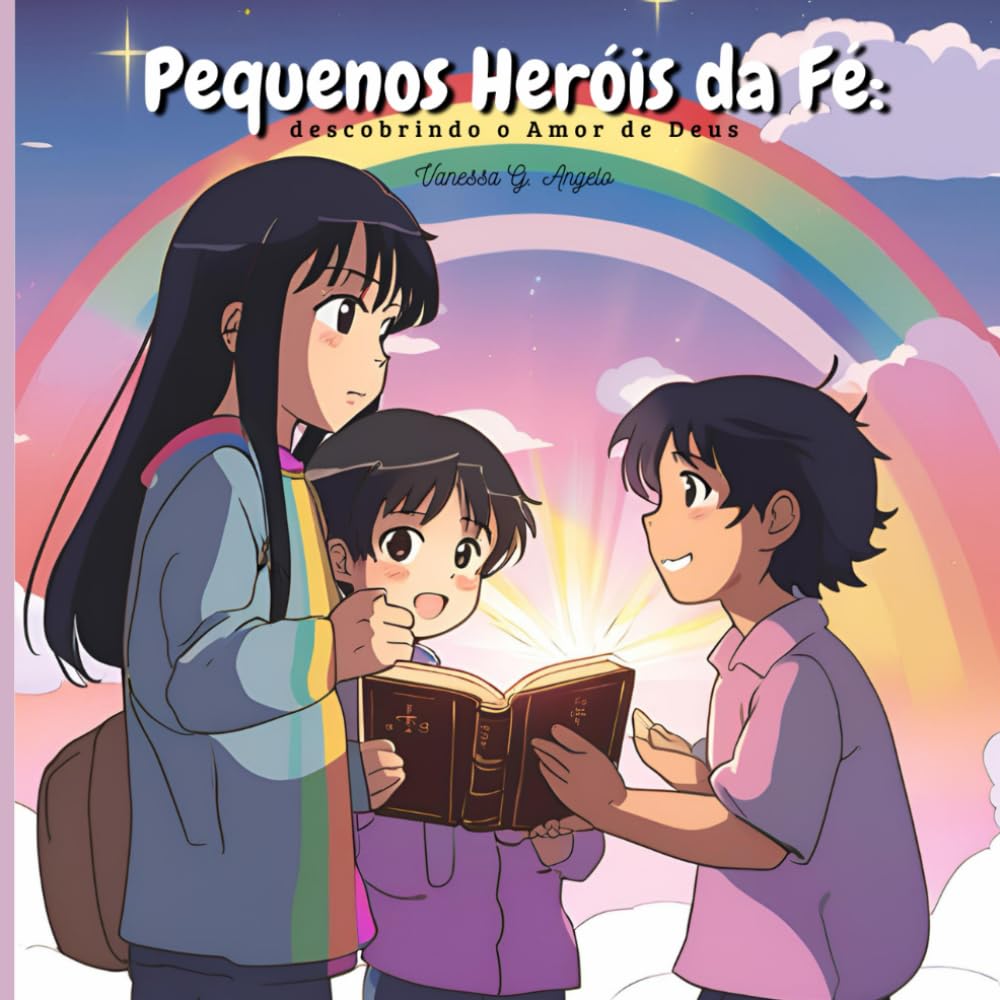 Pequenos Heróis da Fé:: Descobrindo o Amor de Deus (Portuguese Edition)