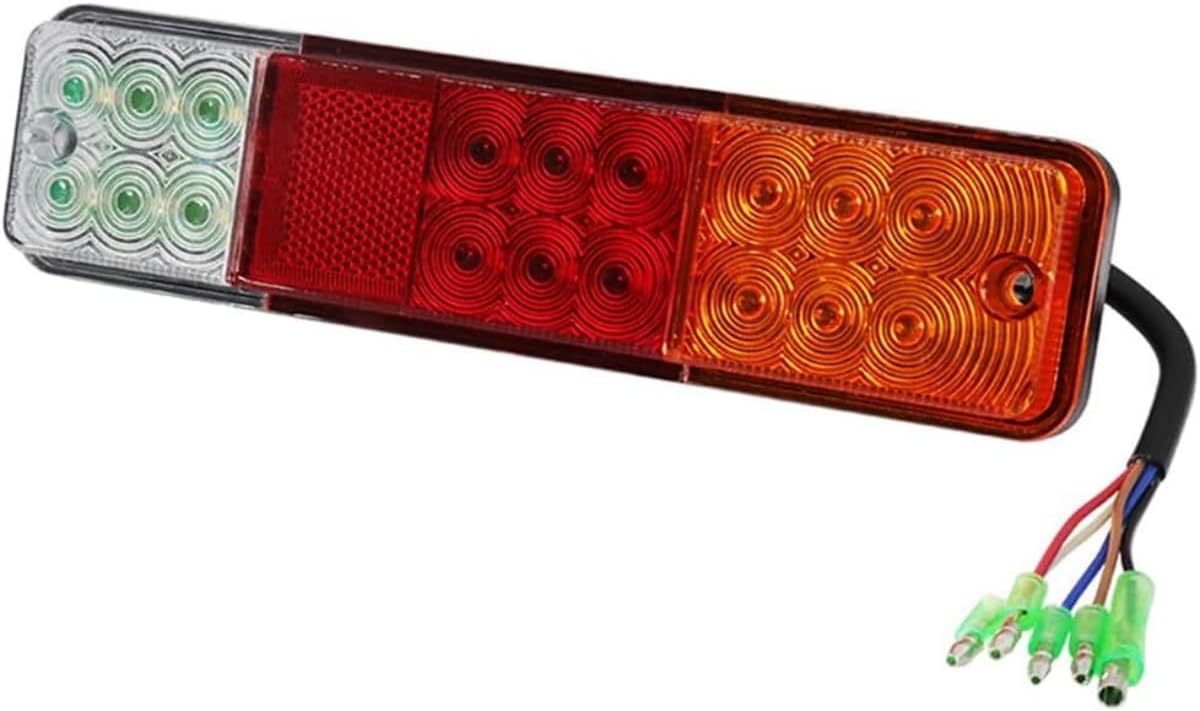 2Pcs Tail Lights for Forklift Reverse Brake 12V - 80V LED Forklift Rear Light Trailer Tractor Turn Signal Brake Reverse Lamp