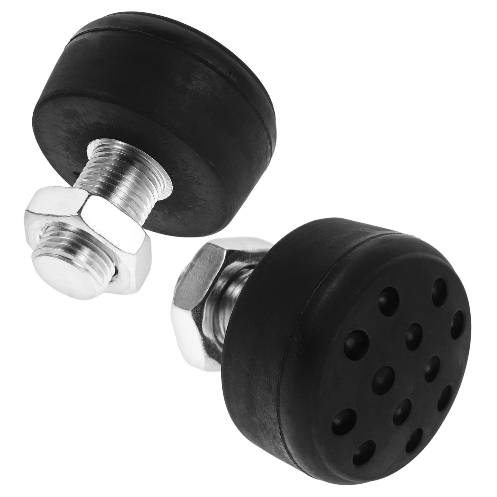 Mikikit 2pcs Roller Skate Toe Stoppers Replacement Toe Guards Skating Brake Plugs Skating Supplies