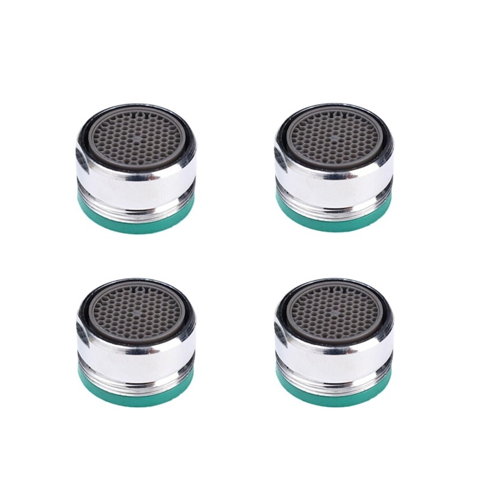 XYNSNDB 1/4 Piezas aireador de Grifo de latón 24 mm Piezas reemplazables Boquilla de Filtro de Grifo Ahorro de Agua Cocina baño Fregadero Rosca Grifo burbujeador fácil instalación (Estilo B-1PCS)