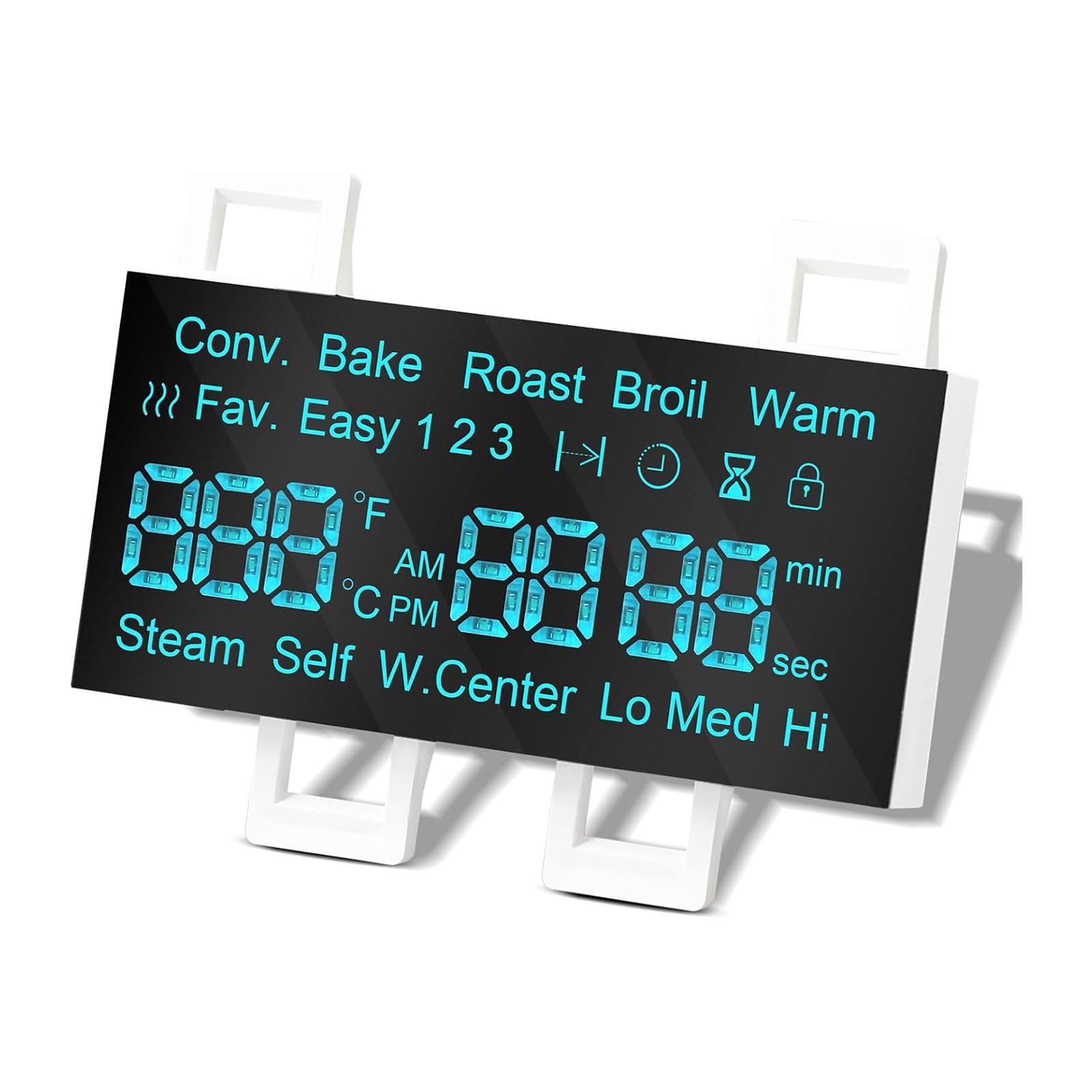 Pantalla LED DE07-00129A con textura para hornos