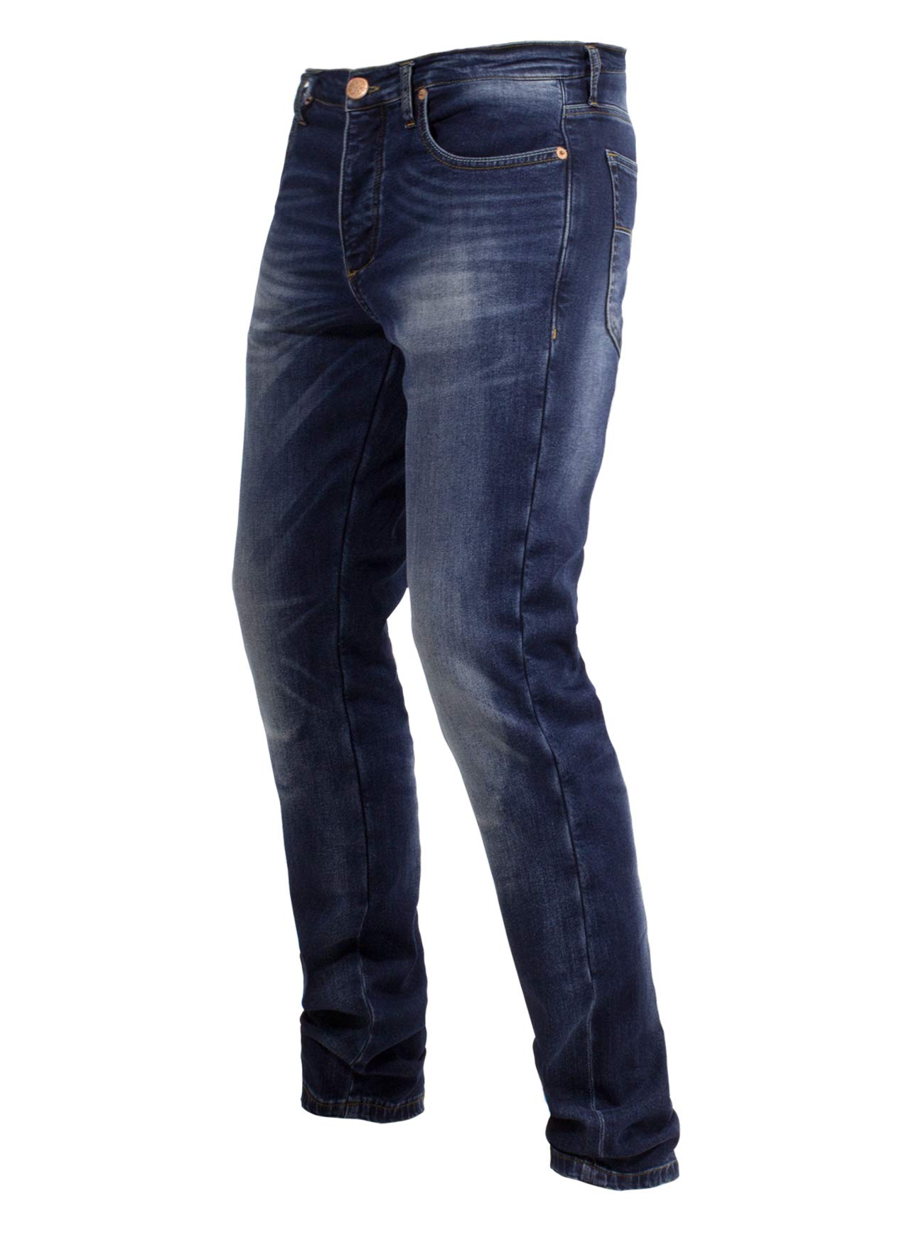 John Doe Ironhead XTM Motorrad Jeans 5 Pocket Style Atmungsaktiv mit Protektoren