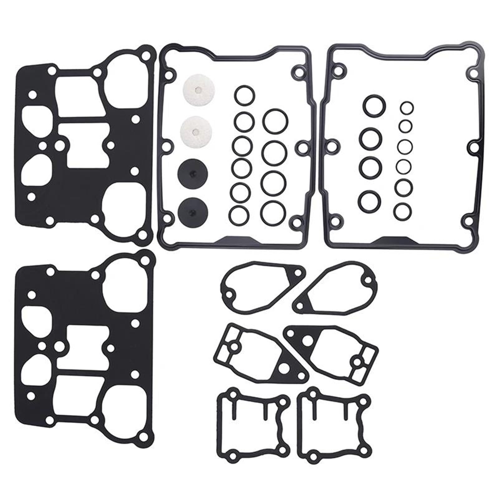 TXCJNIU Motorcycle Rocker Box Gasket Kit For H&arley FLHR FLHRC FLHRCI FLHRI FLHRS FLHRSI Road King FLHT FLHTC FLHTCI Electra Glide